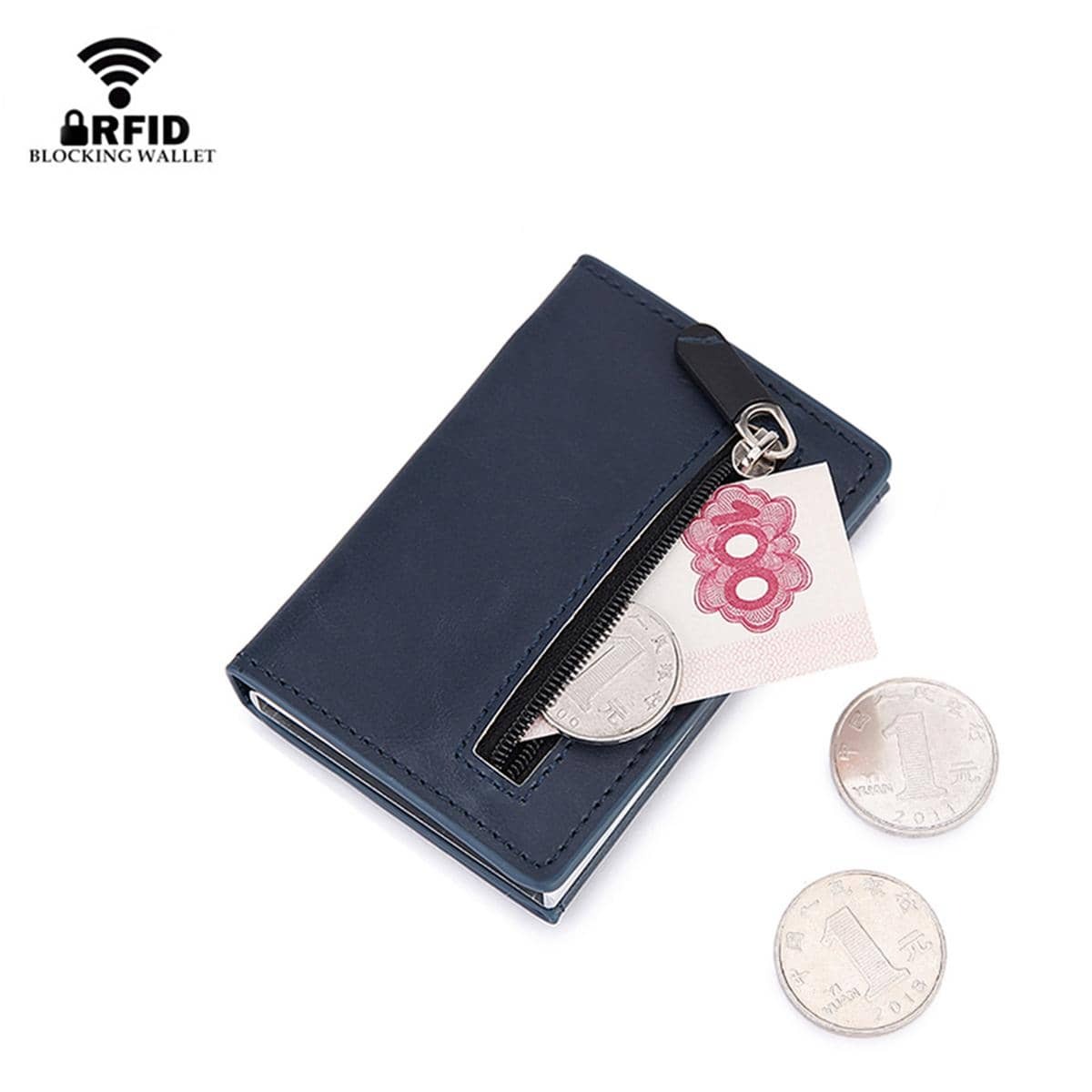 محفظة بطاقات معدنية مانعة لتقن - مراجعة Card Top Loader وسعره